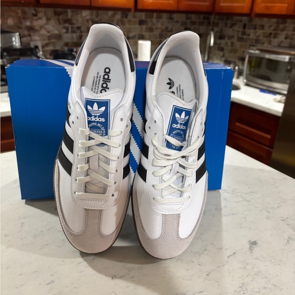 ADIDAS Samba OG J White - IE3675 JUNIOR SIZE Youth Sneakers Brand NEW - Picture 11 of 15